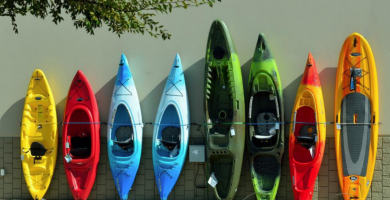 Kayaks rígidos y semirrígidos