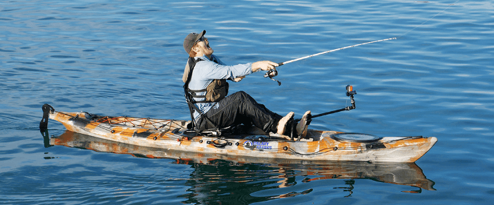 kayak pesca pedales